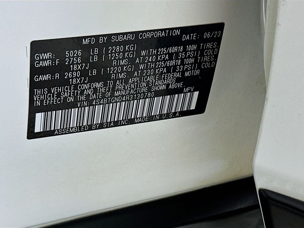 2024 Subaru Outback Limited XT