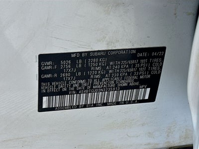 2022 Subaru Outback Wilderness