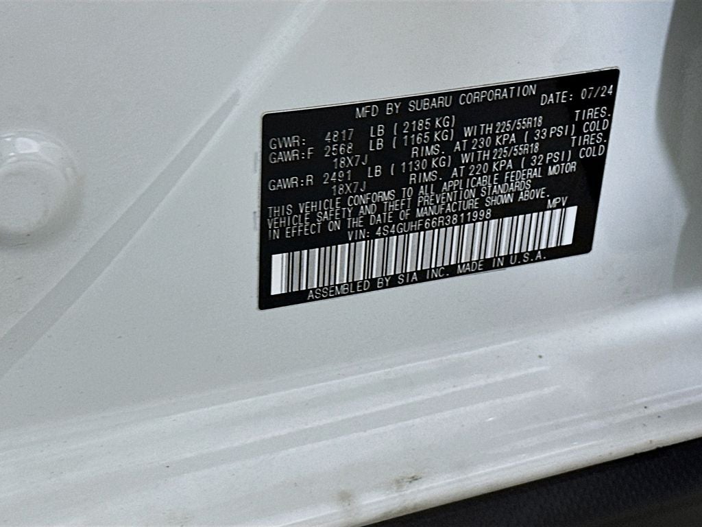 2024 Subaru Crosstrek Sport