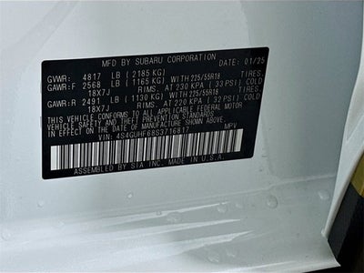 2025 Subaru Crosstrek Sport