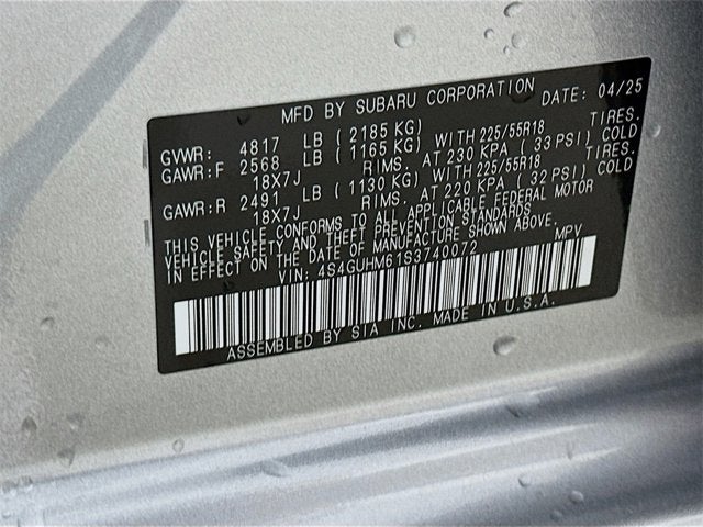 2025 Subaru Crosstrek Limited