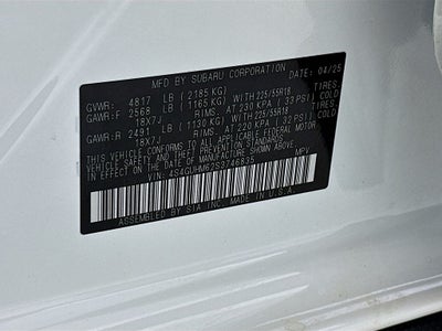 2025 Subaru Crosstrek Limited