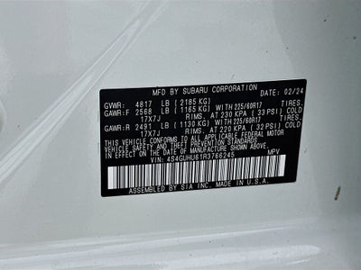 2024 Subaru Crosstrek Wilderness