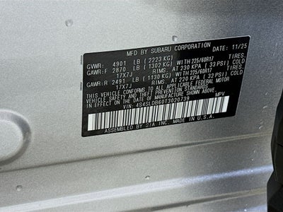 2026 Subaru Forester Premium