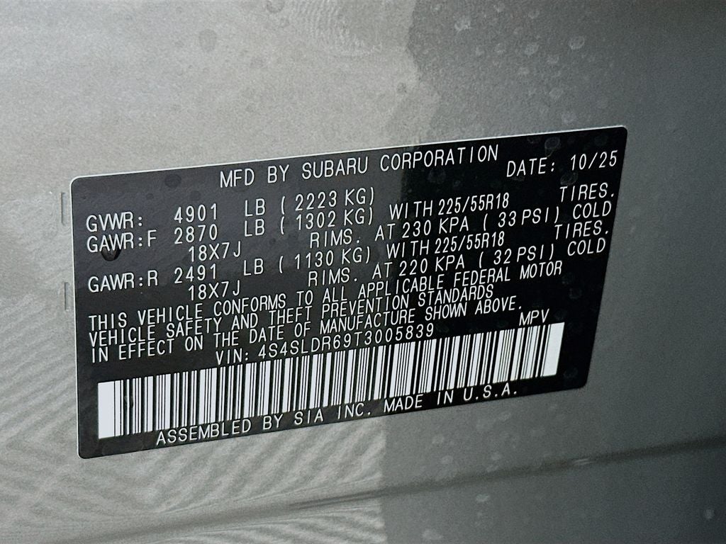 2026 Subaru Forester Limited