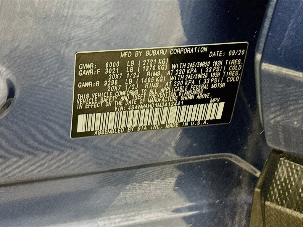 2021 Subaru Ascent Premium