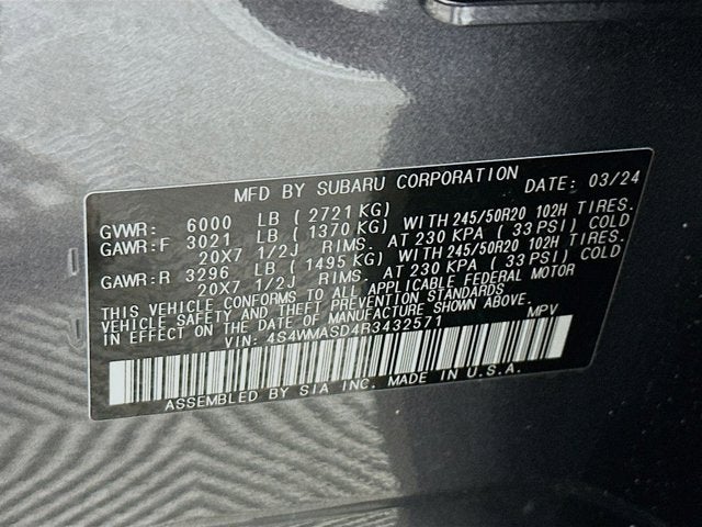 2024 Subaru Ascent Limited