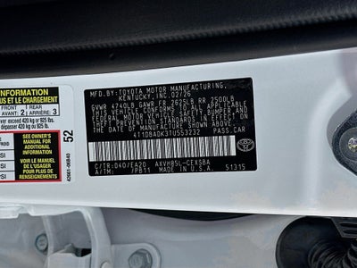 2026 Toyota Camry SE