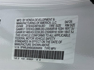 2025 Honda Odyssey EX-L