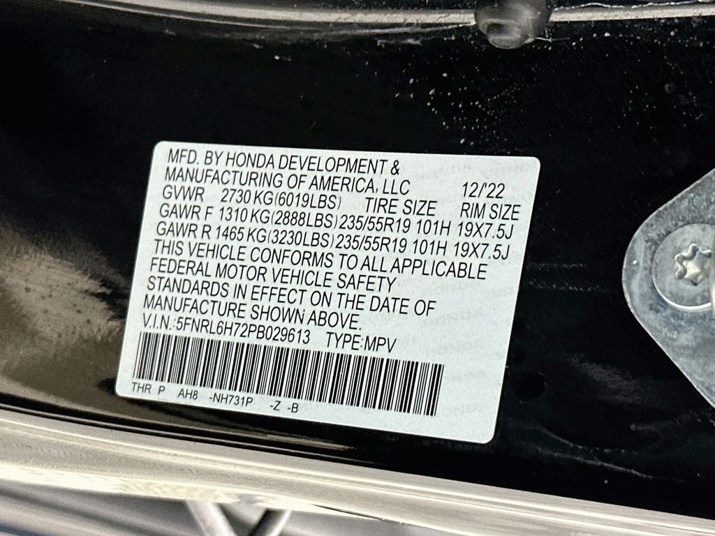 2023 Honda Odyssey Sport