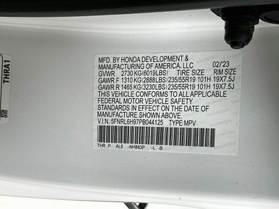 2023 Honda Odyssey Elite