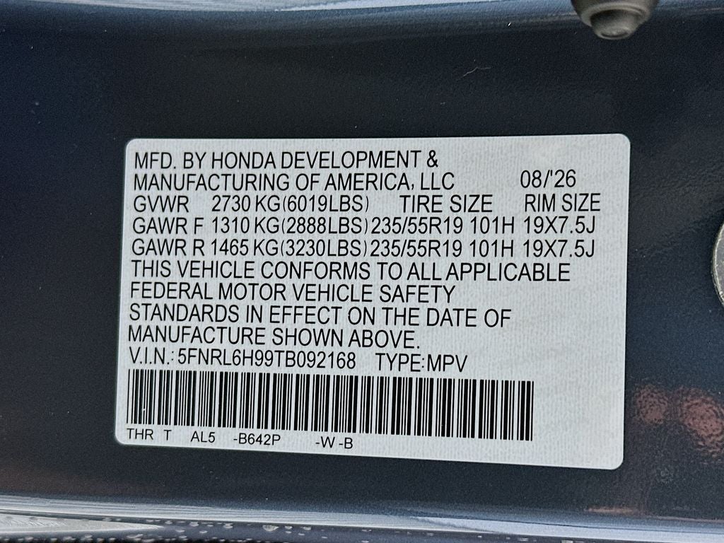 2026 Honda Odyssey Elite