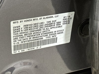 2019 Honda Pilot EX-L