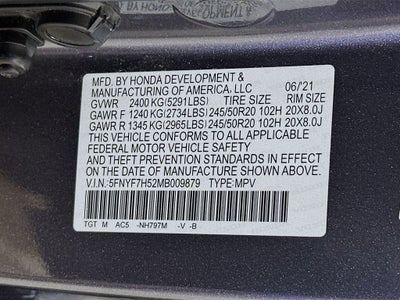 2021 Honda Passport EX-L