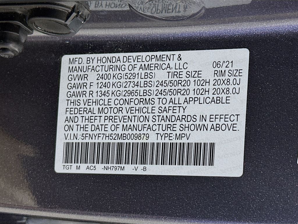 2021 Honda Passport EX-L
