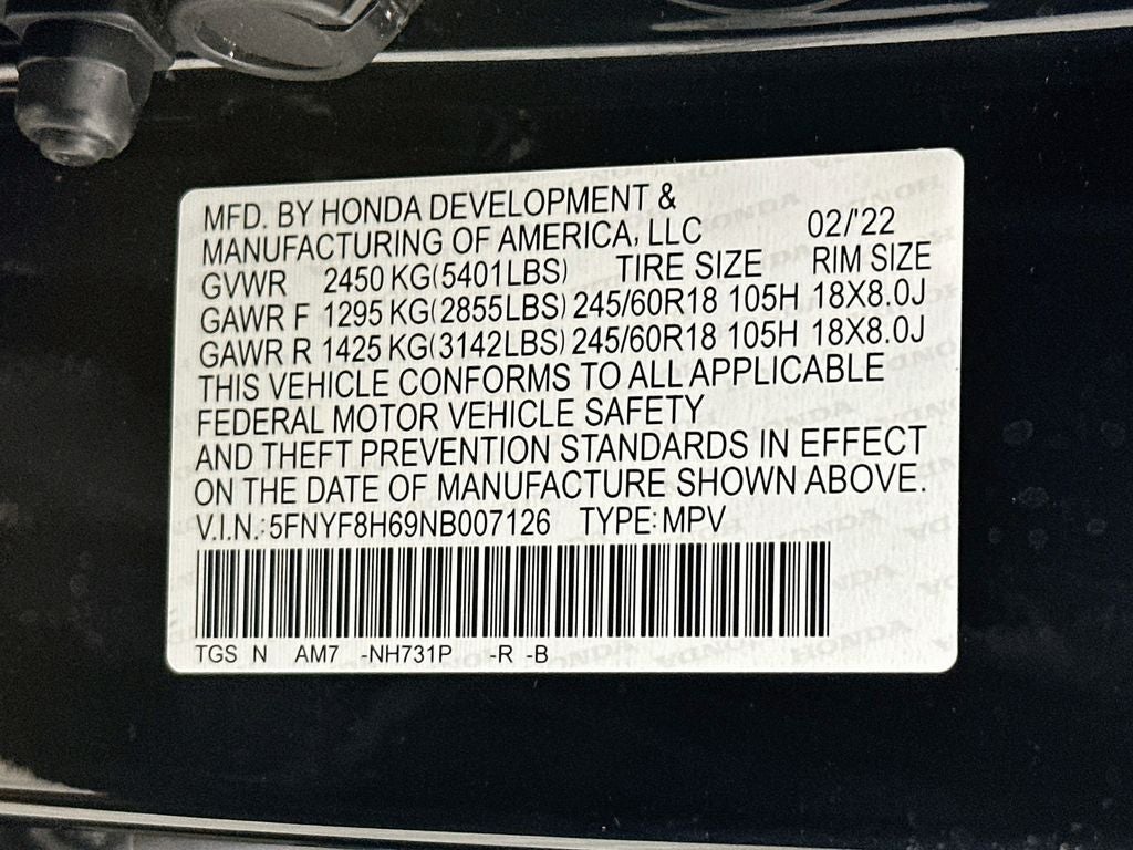 2022 Honda Passport TrailSport