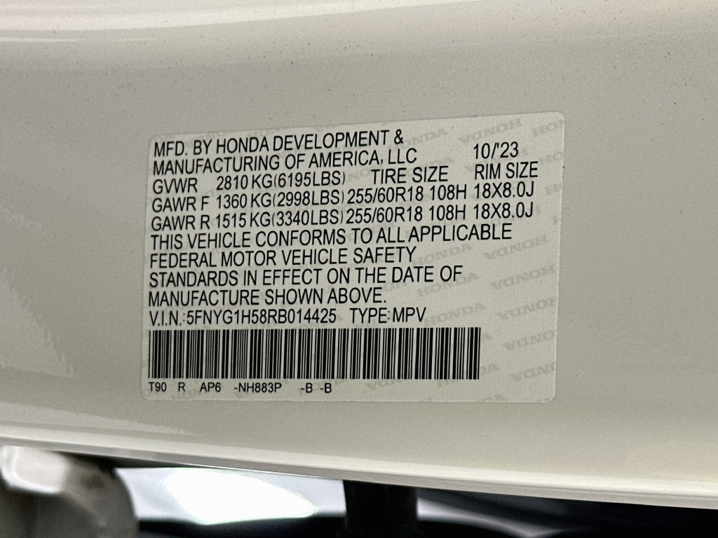 2024 Honda Pilot EX-L 7 Passenger