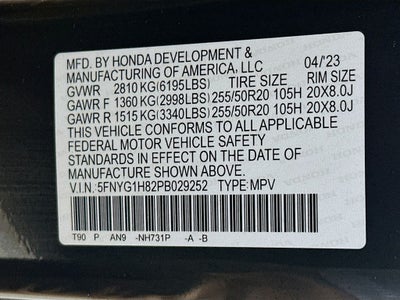 2023 Honda Pilot Elite