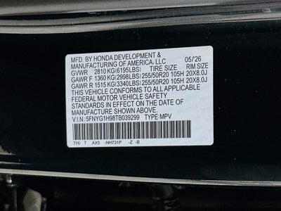 2026 Honda Pilot Black Edition