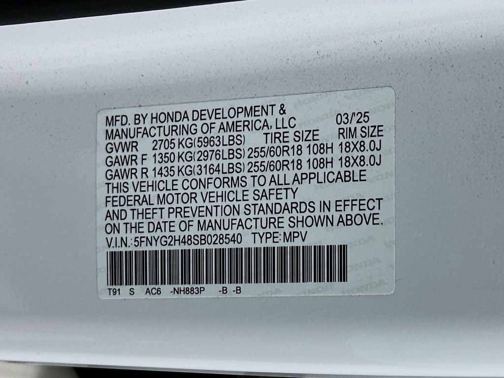 2025 Honda Pilot EX-L