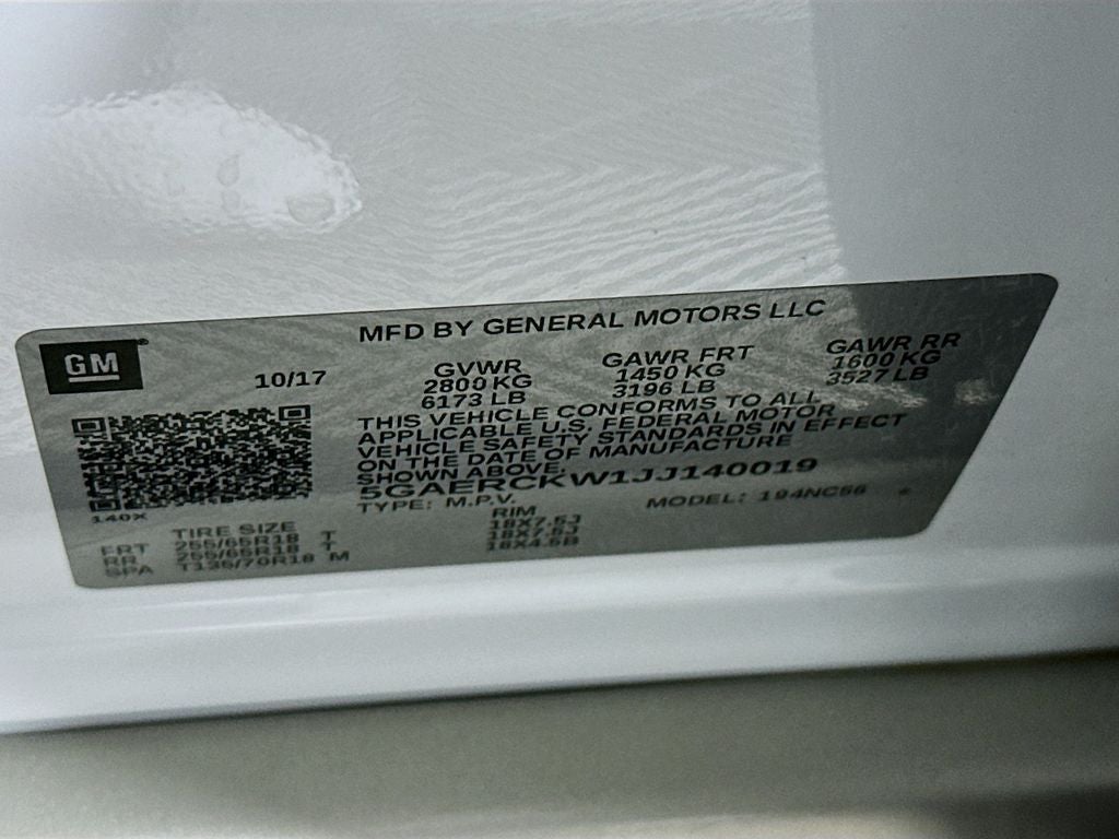 2018 Buick Enclave Premium Group