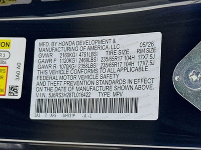 2026 Honda CR-V LX