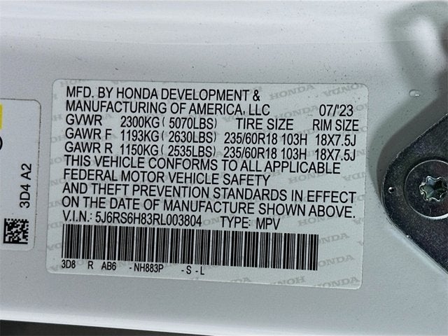 2024 Honda CR-V Hybrid Sport-L