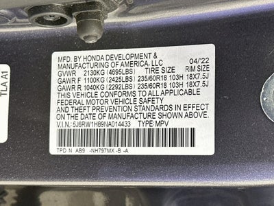 2022 Honda CR-V EX-L