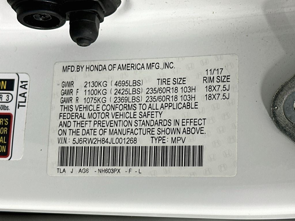 2018 Honda CR-V EX-L