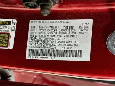 2021 Honda CR-V EX-L