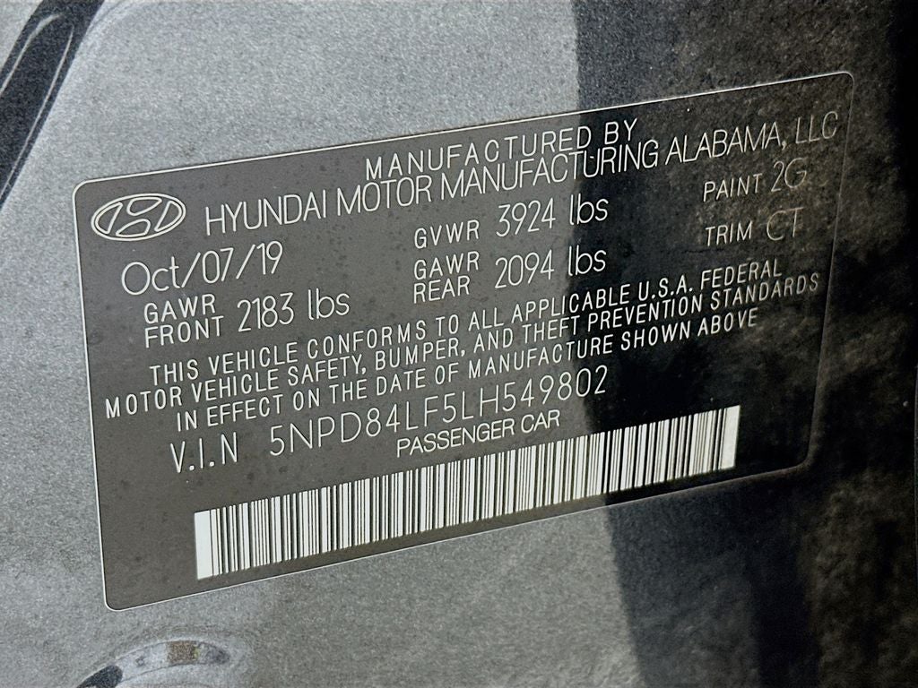 2020 Hyundai Elantra SEL