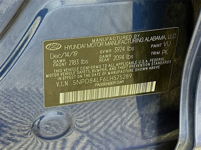 2020 Hyundai Elantra SEL