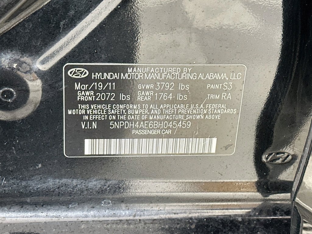 2011 Hyundai Elantra GLS