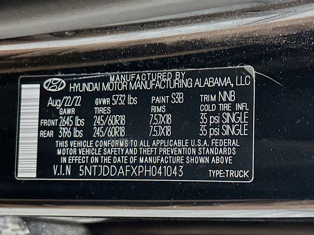 2023 Hyundai Santa Cruz SEL Premium