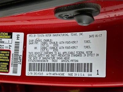 2017 Toyota Tacoma TRD Sport