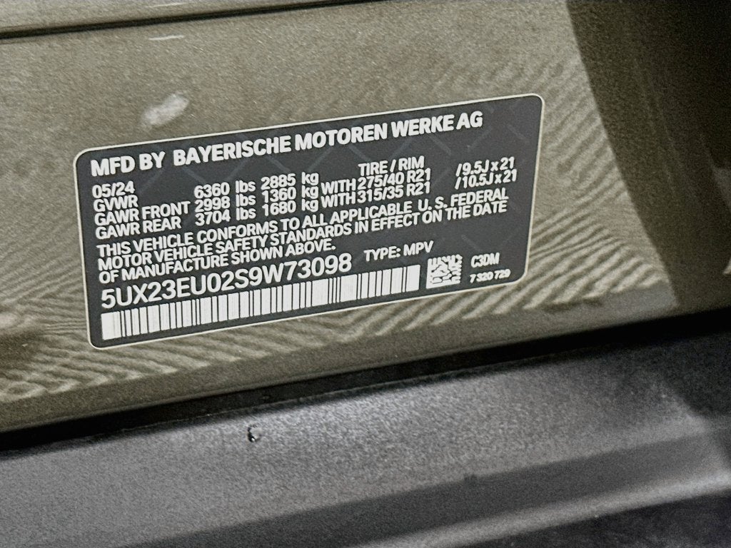2025 BMW X5 xDrive40i