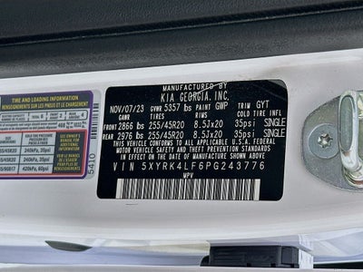 2023 Kia Sorento SX