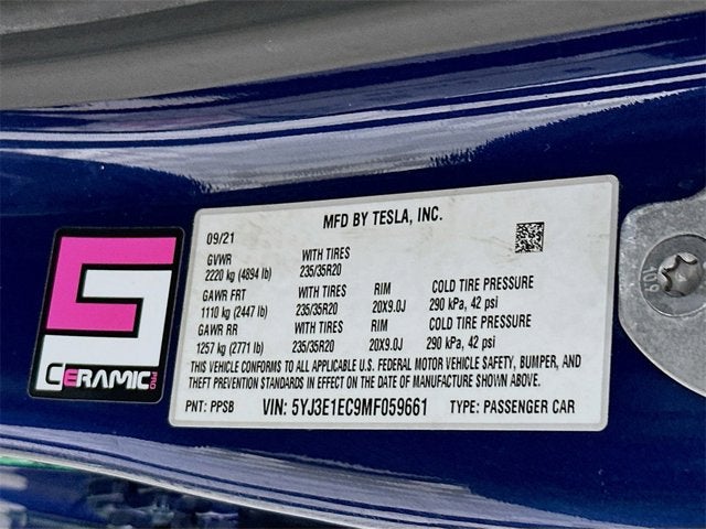 2021 Tesla Model 3 Performance