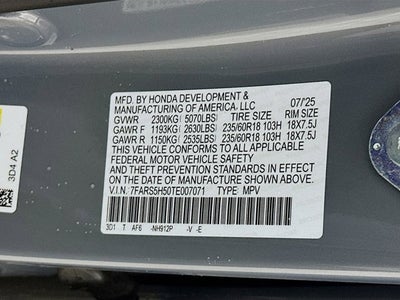 2026 Honda CR-V Hybrid Sport