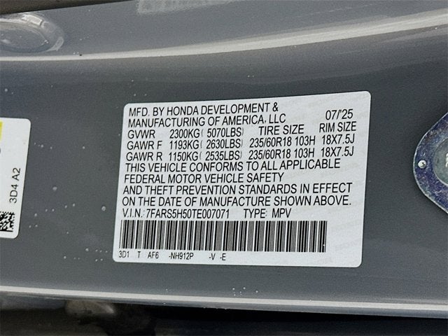 2026 Honda CR-V Hybrid Sport