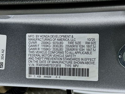 2026 Honda CR-V Hybrid Sport-L