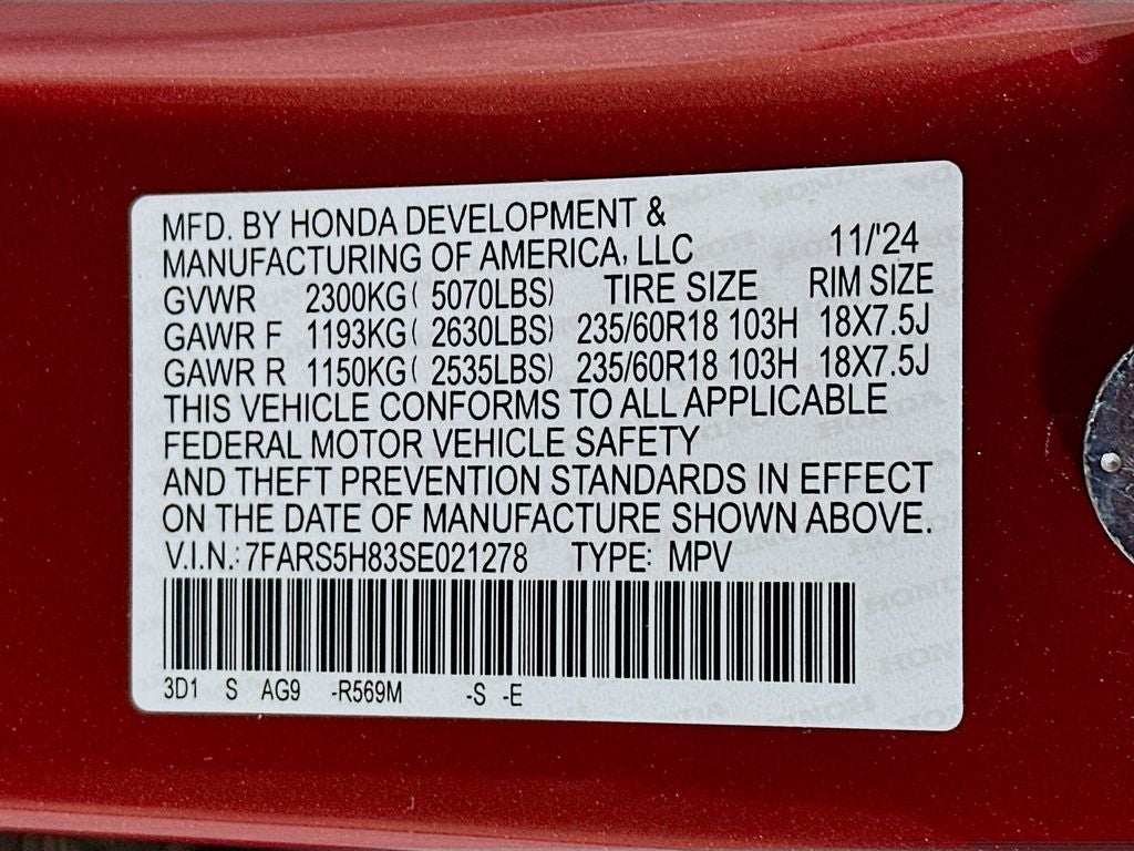 2025 Honda CR-V Hybrid Sport-L