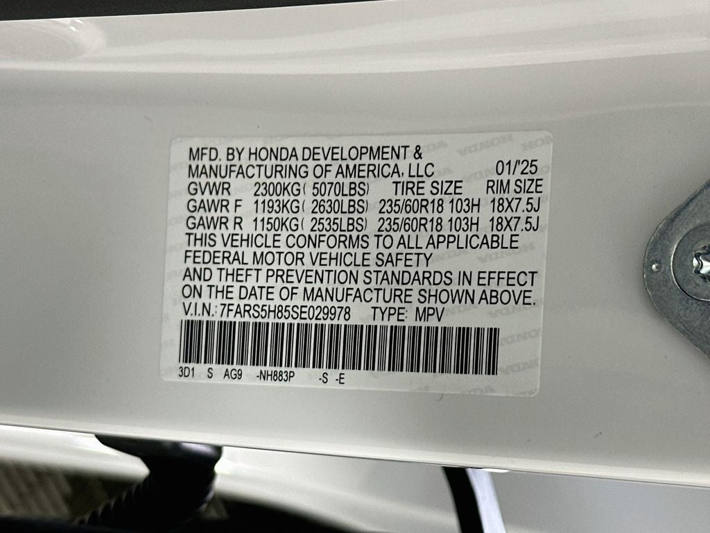 2025 Honda CR-V Hybrid Sport-L