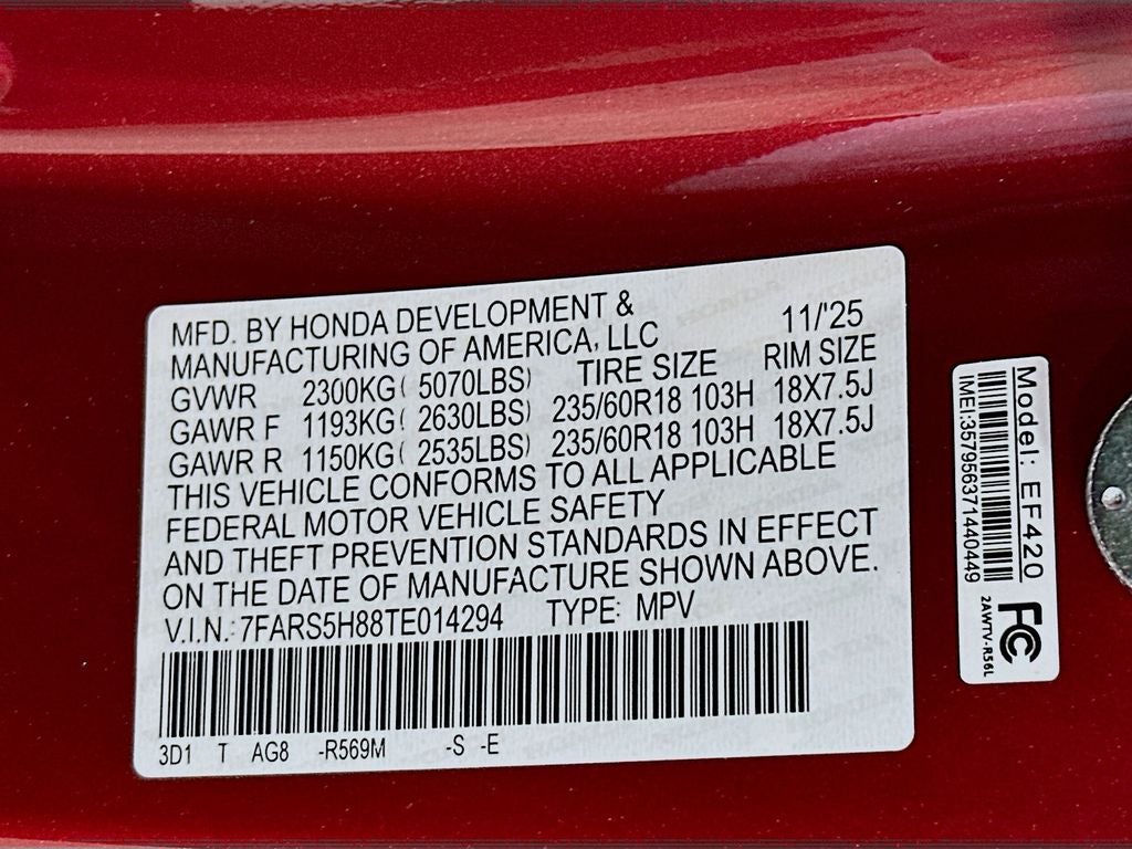 2026 Honda CR-V Hybrid Sport-L