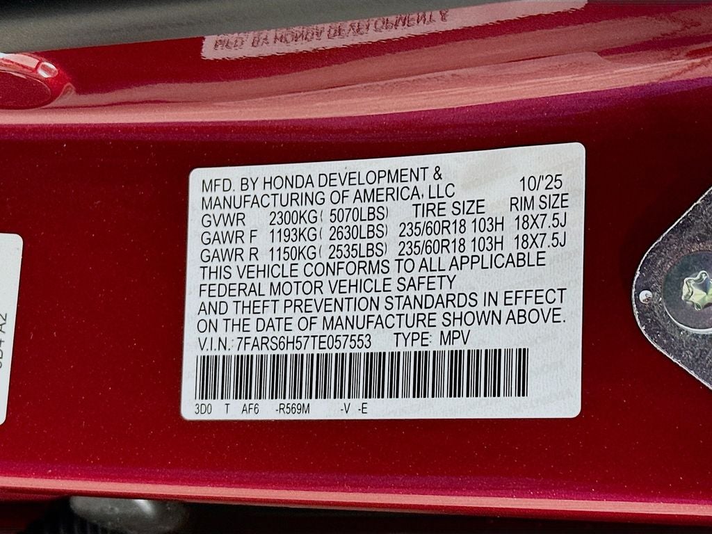 2026 Honda CR-V Hybrid Sport