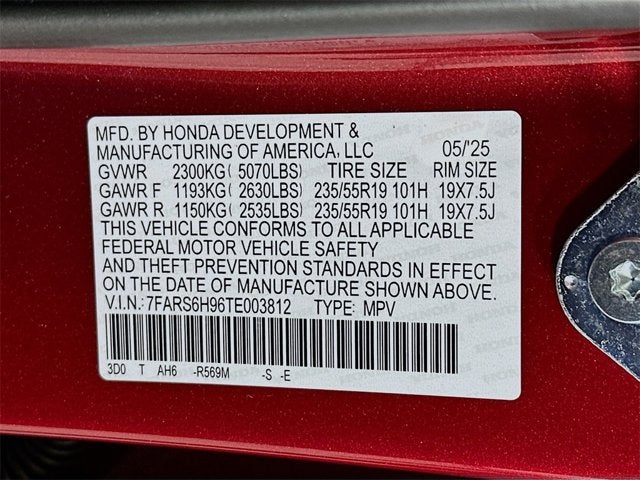 2026 Honda CR-V Hybrid Sport Touring