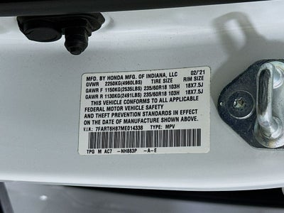 2021 Honda CR-V Hybrid EX-L