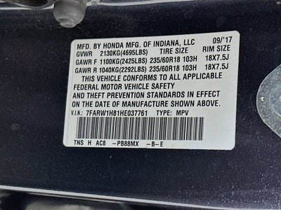 2017 Honda CR-V EX-L