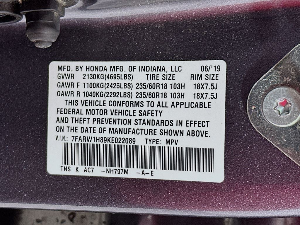 2019 Honda CR-V EX-L