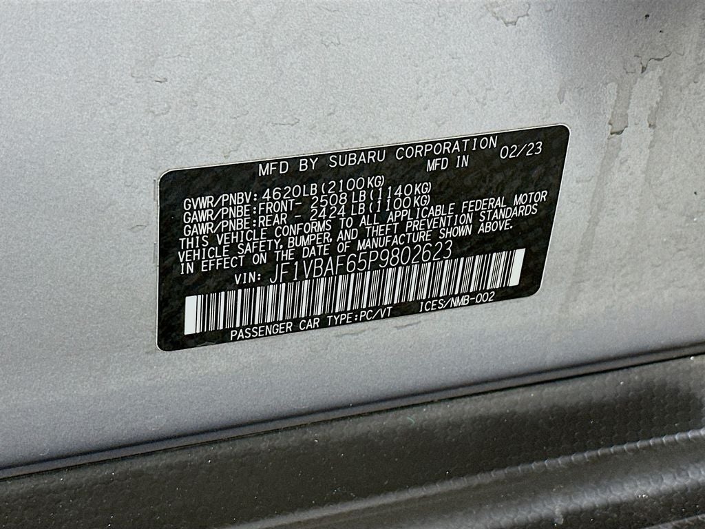 2023 Subaru WRX Premium